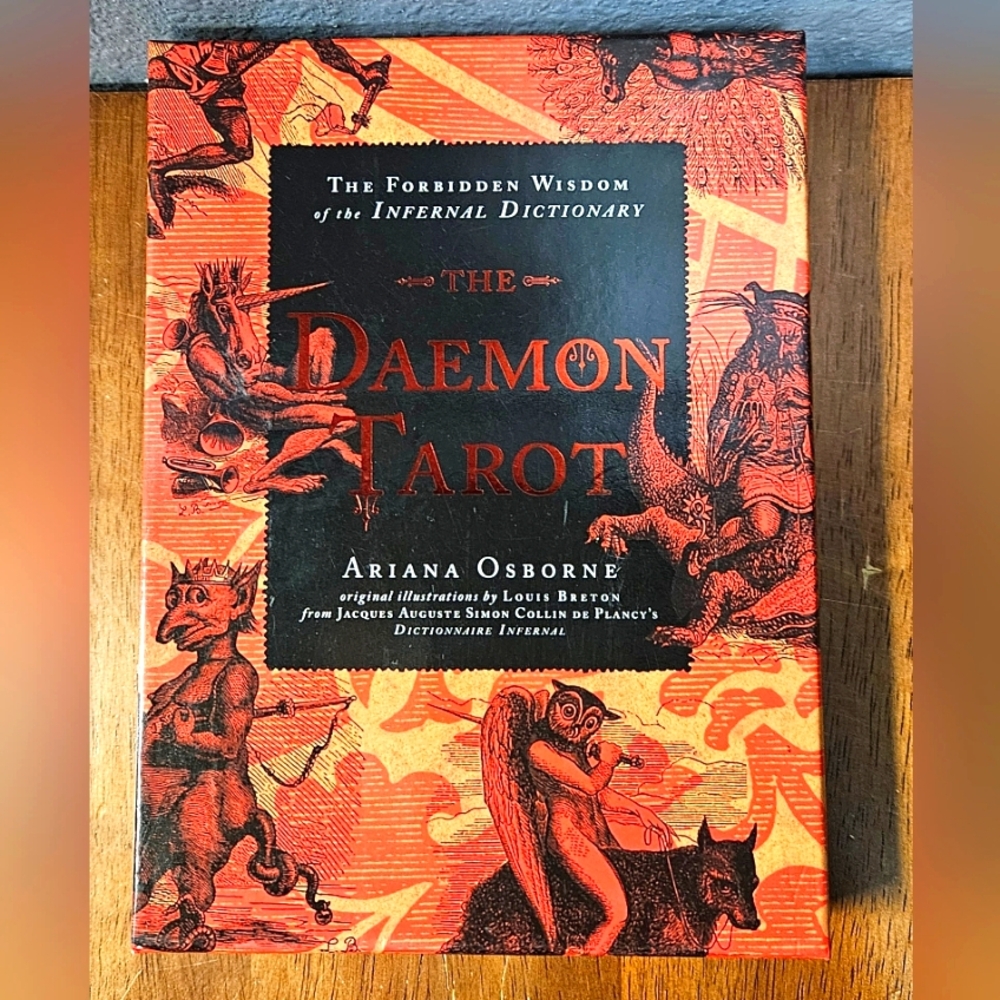 The Daemon Tarot The Forbidden Wisdom of the Infernal Dictionary Modern Tarot